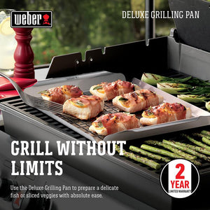 Weber Grilling Pan 17.4 in. L x 11.8 in. W