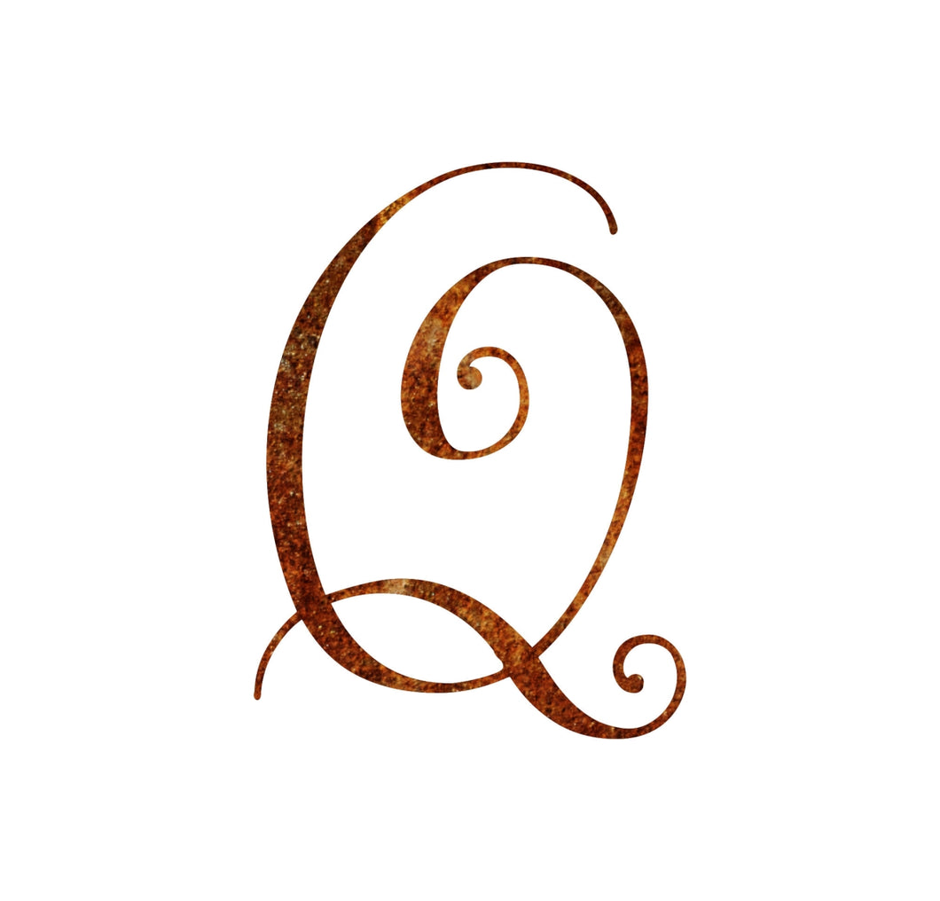 Precision Metal Art INITIAL-Q-30PAT 30 in. Initial Monogram Letter Q S