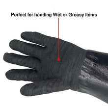 Load image into Gallery viewer, 14 &quot; Barbecue Gloves And 18&quot; Barbecue Brush Set BBQ Tools
